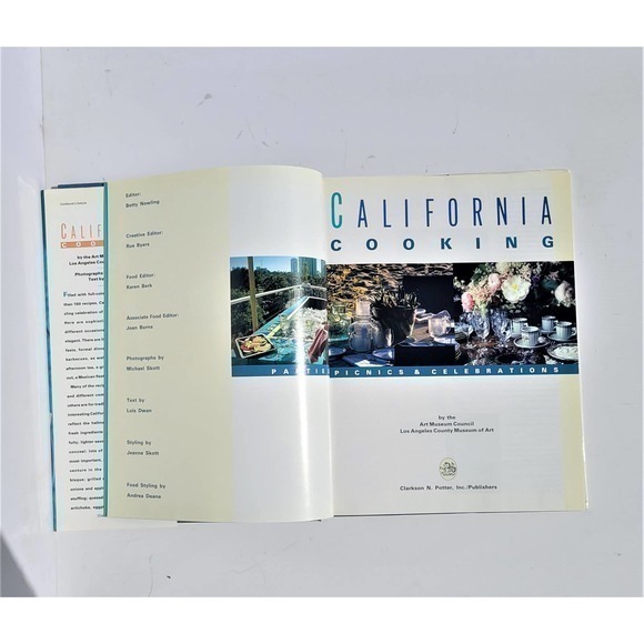 Vintage California Cooking by Art Museum council, Cookbook‎ 1986 Hardcover Book - Picture 6 of 12